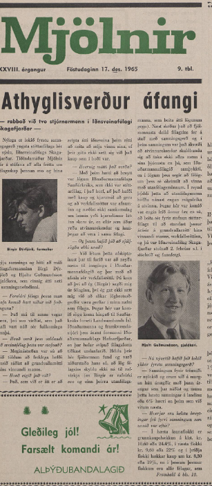 Mjölnir ddesember 1965